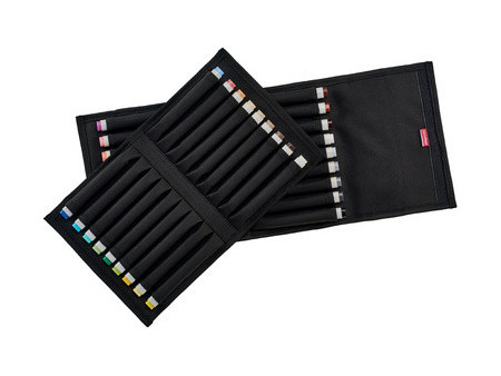 transotype Portefeuille 'senseBag', pour 36 stylos, naturel