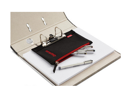 transotype Trousse pour classeur 'senseBag', noir
