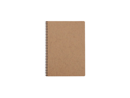 Clairefontaine Cahier à spirale NOMADDICT, A4+, tabac