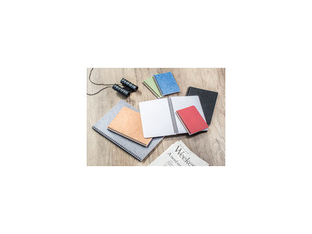 Clairefontaine Cahier à spirale NOMADDICT, A4+, noir