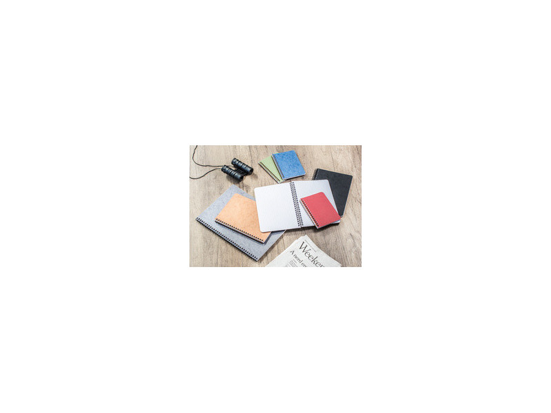 Clairefontaine Carnet à spirale NOMADDICT, A4, rouge