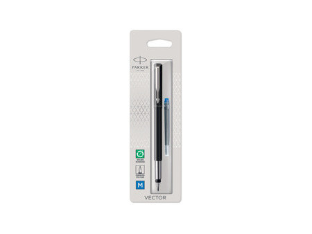 PARKER Stylo plume VECTOR, taille de plume: M, noir