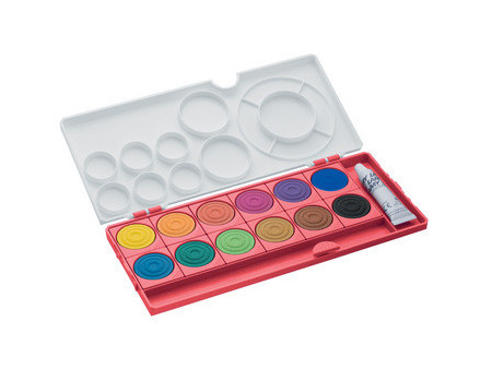 LAMY Boîte de pastille de peinture aquaplus, rouge