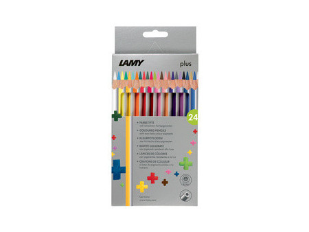 LAMY Crayon de couleur triangulaire plus, étui carton de 12