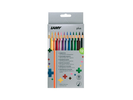 LAMY Crayon de couleur triangulaire plus, étui carton de 12