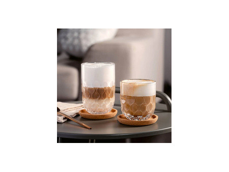 Esmeyer Leonardo Verre à café GOCCE, 220 ml, set de 2
