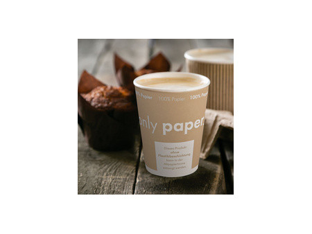 NATURE Star Gobelet pour café en papier dur 'Only Paper'