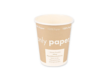 NATURE Star Gobelet pour café en papier dur 'Only Paper'