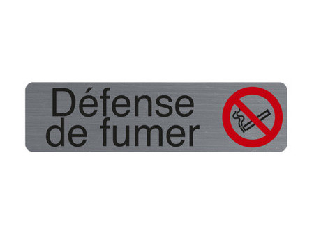 EXACOMPTA Plaque de signalisation 'Défense de fumer'