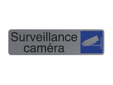 EXACOMPTA Plaque de signalisation Surveillance électronique