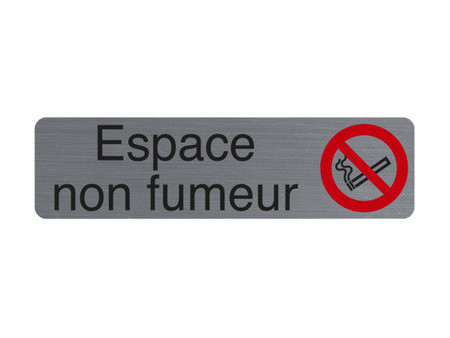 EXACOMPTA Plaque de signalisation 'Espace non fumeurs'