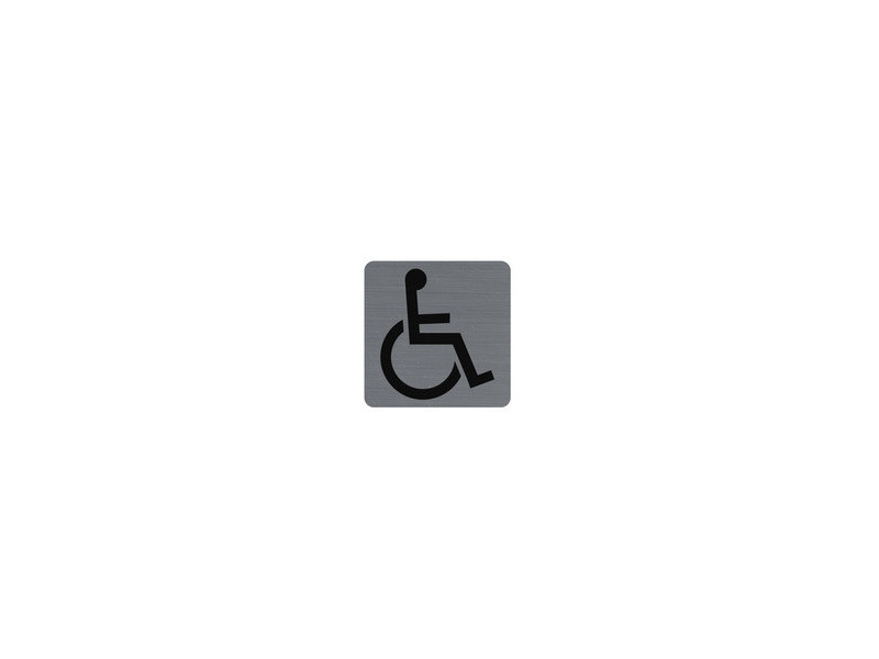 EXACOMPTA Plaque de signalisation 'WC'