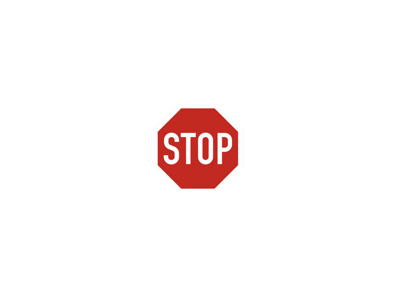 EXACOMPTA Plaque de signalisation 'STOP'