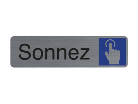 EXACOMPTA Plaque de signalisation 'Tirez'