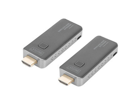 DIGITUS Kit d'extension sans fil HDMI, 50 m, noir