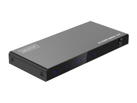 DIGITUS Répartiteur HDMI 4K, 1x4, 4K/60Hz HDCP 2.2, noir