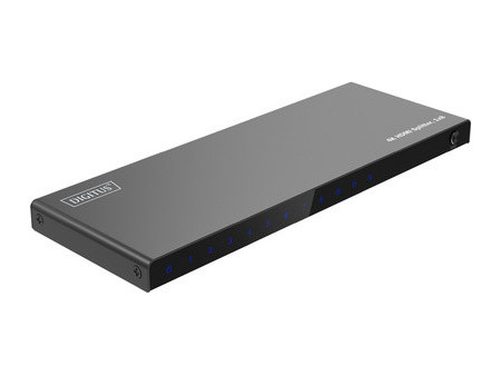 DIGITUS Répartiteur HDMI 4K, 1x8, 4K/60Hz HDCP 2.2, noir
