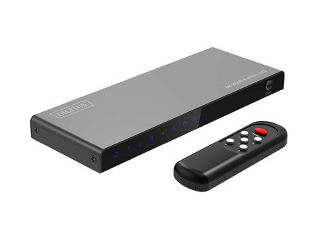 DIGITUS Commutateur HDMI 8K, 5x1, noir