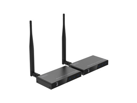 DIGITUS Kit répéteur/répartiteur sans fil HDMI, 100 m
