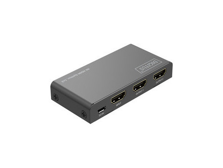 DIGITUS Répartiteur HDMI 4K, 1x2, 4K/60Hz, noir