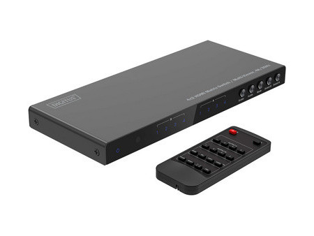 DIGITUS Commutateur/multi-viewer HDMI 4x2, 4K/30Hz