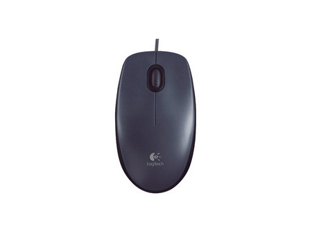 Logitech Souris optique M90, avec câble de connexion, noir