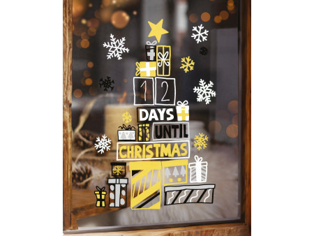 uni-ball Marqueur craie Chalk marker, coffret Noël SCANDI