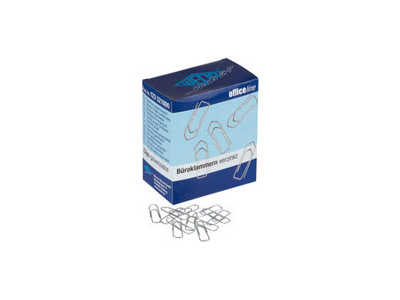 WEDO Trombones, zingué brillant, 32 mm, grand paquet
