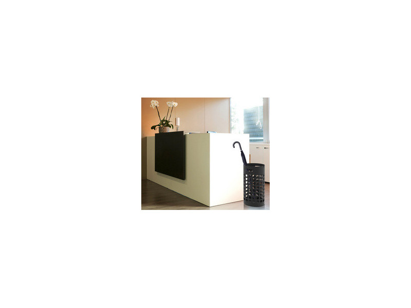 UNiLUX Porte-parapluie SLIM, en plastique, noir