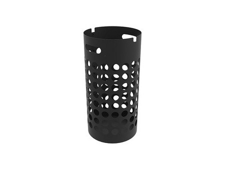 UNiLUX Porte-parapluie SLIM, en plastique, noir