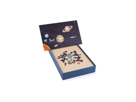 APLI kids Jeu de magnets 'Système solaire', 27 magnets