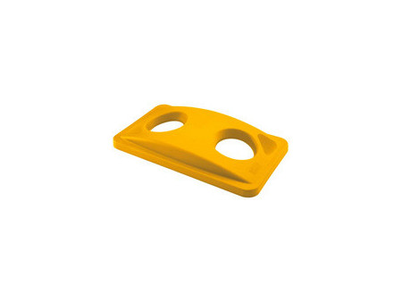 Rubbermaid Couvercle Slim Jim pour bouteilles, jaune