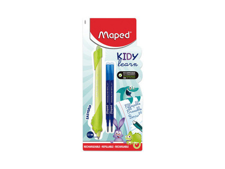 Maped Stylo roller KIDY learn MAGIC, assorti, blister