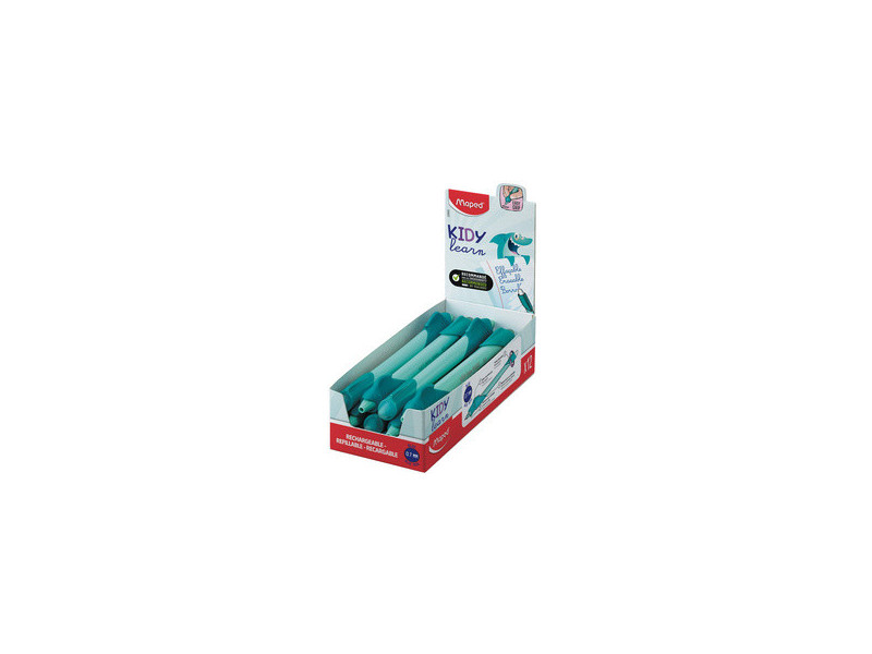 Maped Stylo roller KIDY learn MAGIC, Requin,présentoir de 12