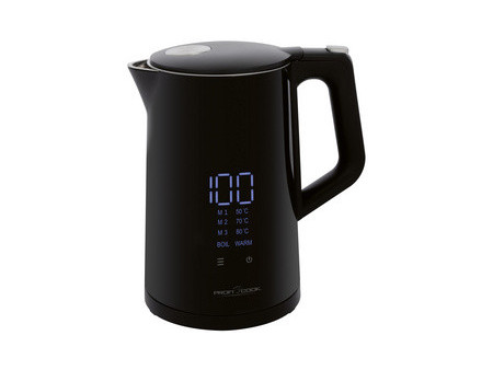 PROFI COOK Bouilloire PC-WKS 1243, 1,7 litre, noir