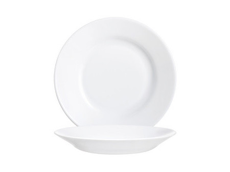 Esmeyer Arcoroc Assiette creuse, 225 mm, blanc