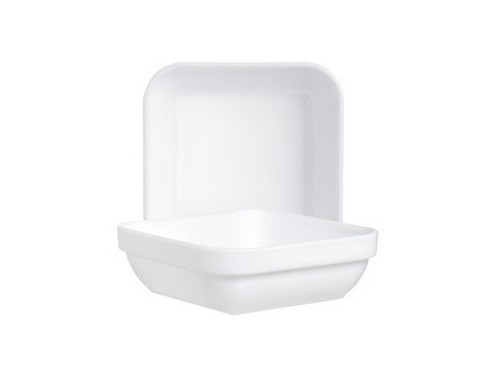 Esmeyer Arcoroc Bol, carré, 0,22 l, blanc
