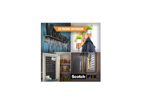 Scotch-FIX Ruban adhésif double face pour intérieur, 1,8 m