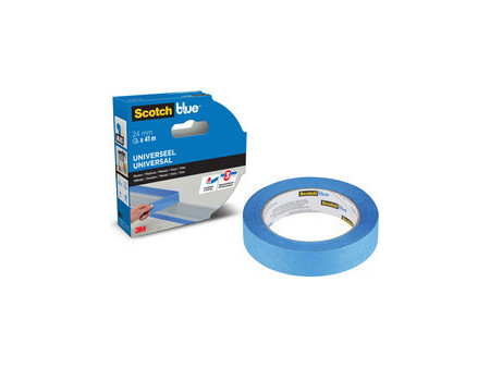 Scotch blue Ruban 'Multi-Surface', 24 mm x 41 m, lot de 3