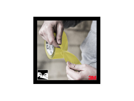 3M Ruban adhésif pour béton 399, 44 mm x 50 m, jaune
