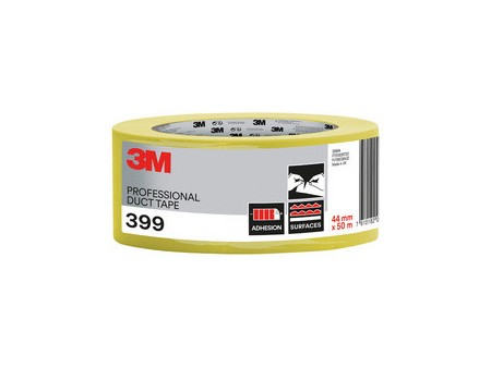 3M Ruban adhésif pour béton 399, 44 mm x 50 m, jaune