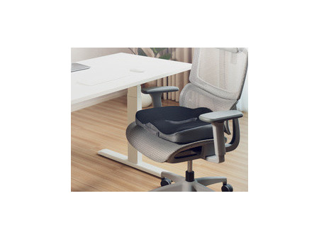 LogiLink Coussin orthopédique pour le coccyx, noir
