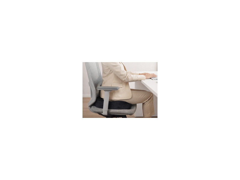 LogiLink Coussin orthopédique, noir