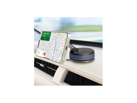 LogiLink Support magnétique de smartphone, 2 bras, noir