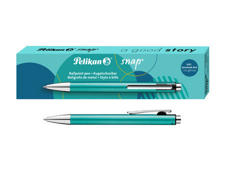 Pelikan Stylo à bille rétractable Snap Metallic, cuivre