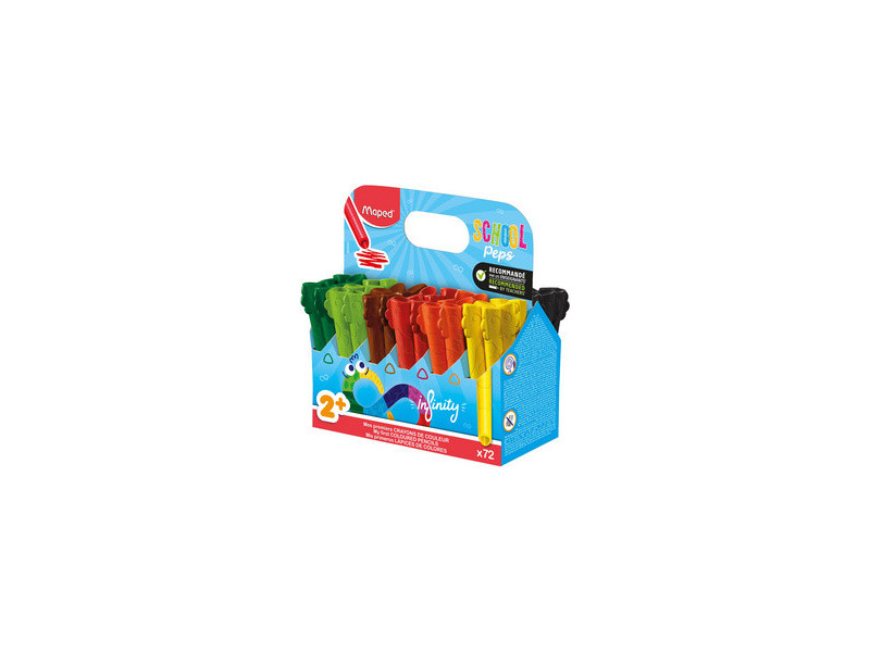 Maped my first Crayon de couleur COLOR'PEPS INFINITY, 72