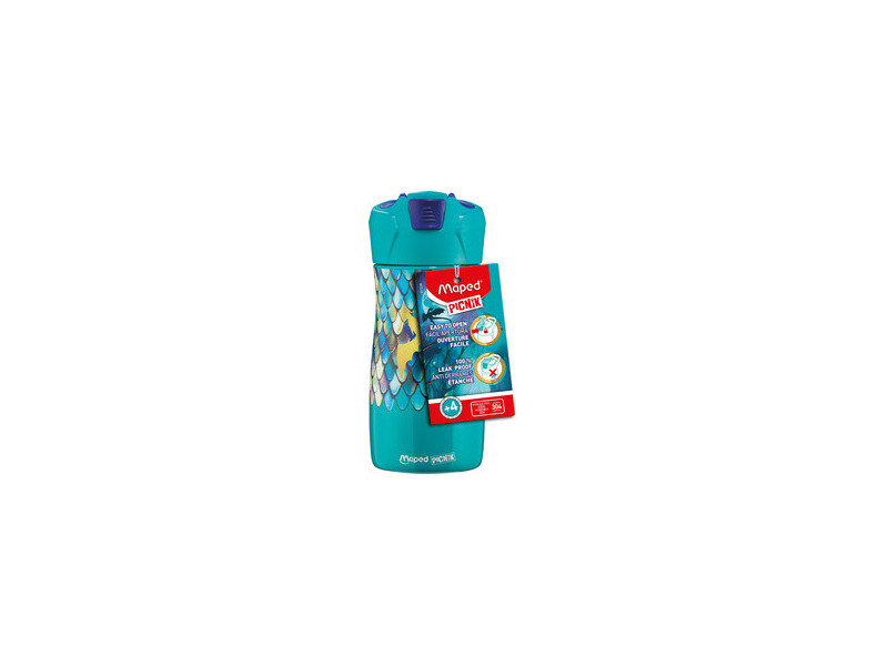 Maped PICNIK Gourde DRAGON, 0,43 L, vert/bleu