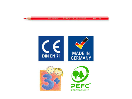 STAEDTLER Crayon aquarelle Noris, étui carton de 24