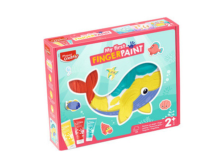 Maped Creativ my first Kit de peinture aux doigts, 9 pièces