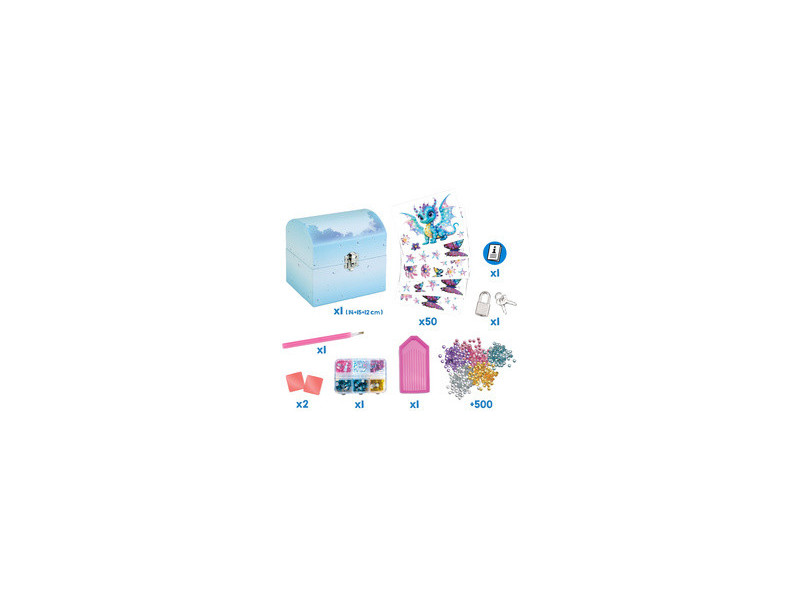 Maped Creativ Coffret à bijoux DIAMOND PAINTING, carton